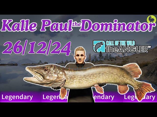 Kalle Paul the Dominator the Norway Legendary Fish this Week 26/12/24 | Call of the Wild: The Angler