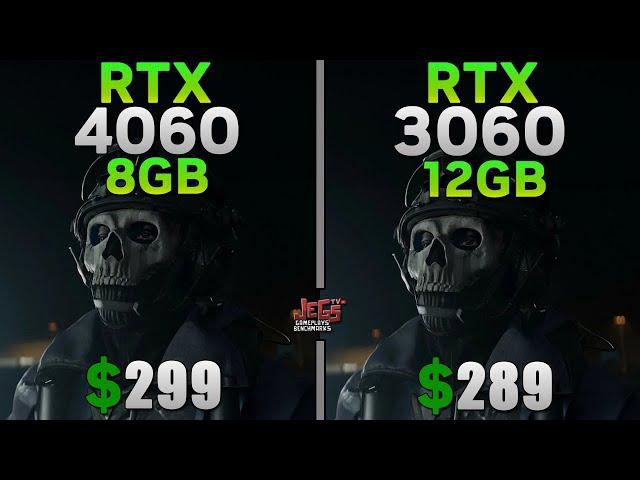 RTX 4060 vs RTX 3060 Tested in 15 games