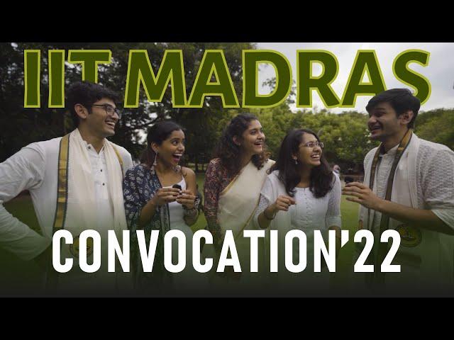 Convocation'22 | Vox Rox | IIT Madras