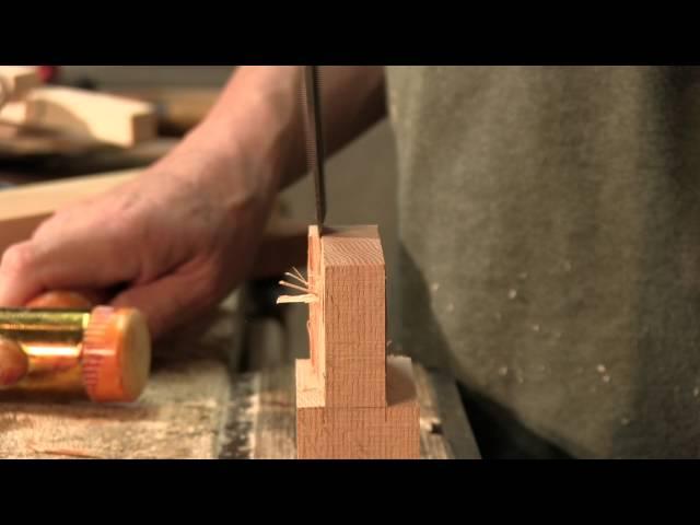 Paul Sellers | Splitting and Paring Tenons