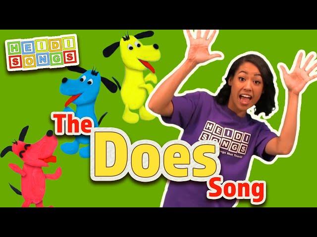 Does Song | Sing & Spell the Sight Words | Learning Songs for Kids | Preschool & Kindergarten