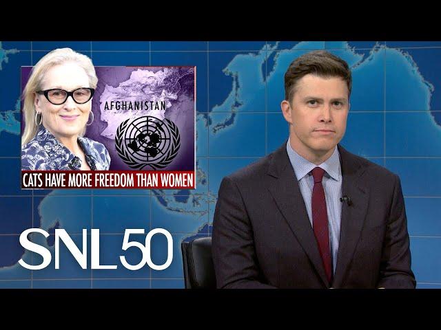 Weekend Update: Meryl Streep Speaks at United Nations - SNL