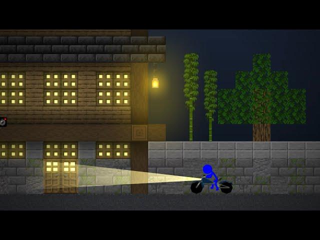 Stealing a motorcycle - Animation