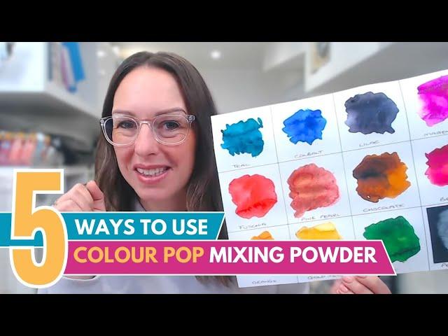 5 Ways To Use Our Colorology Colour Pop Mixing Powder | 5 Techniques in JUST 5 MINUTES