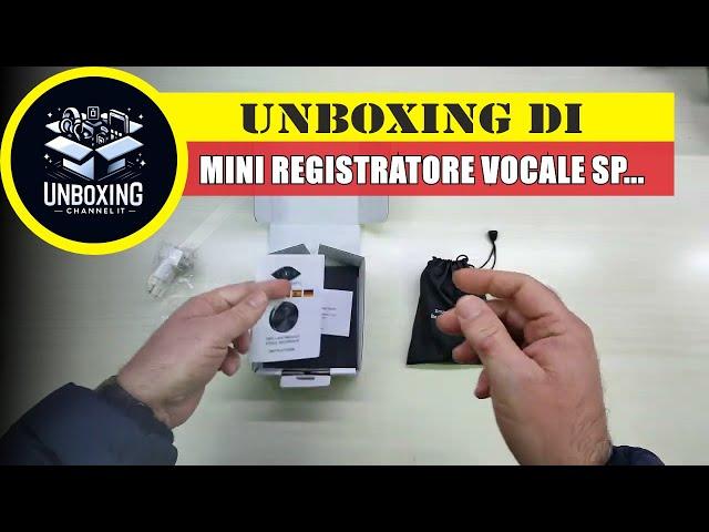 Mini Registratore Vocale Spia CyberGuard Tiny con Audio di Qualità Ultra 32 GB