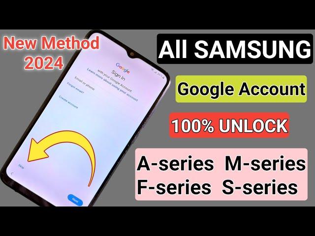 Samsung Frp Bypass 2024 Android 11-12-13-14 || Samsung Frp Bypass TalkBack Not Working Fixed