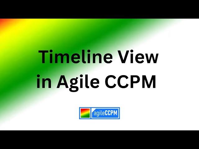 How to Use Timeline View in Agile CCPM for Jira