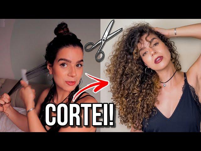 cortei o cabelo *FINALMENTE* e finalizando com vocês!