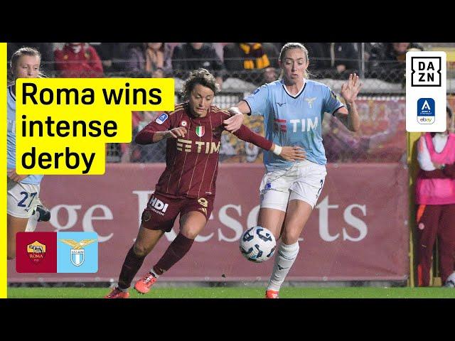 HIGHLIGHTS | AS Roma vs. Lazio (Serie A Femminile 2024-25 Matchday 10)