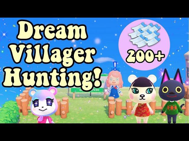 ULTIMATE DREAMIE Villager Hunt (200+ NMTS) | Animal Crossing New Horizons