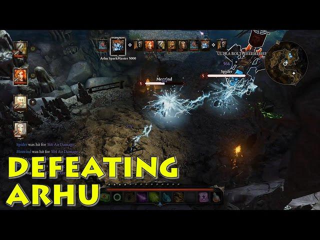 Divinity: Original Sin (Enhanced Edition) - Arhu SparkMaster 5000 (boss kill) 1080p60 PS4