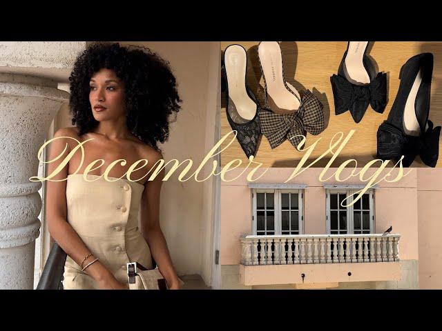 Miami in December, shopping, family time, what I bought, work trip, comfy & chic diaries vlog