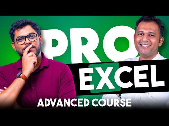 Advanced Excel Tutorial - Learn PIVOT Tables / VLOOKUP / HLOOKUP / XLOOKUP in MS Excel