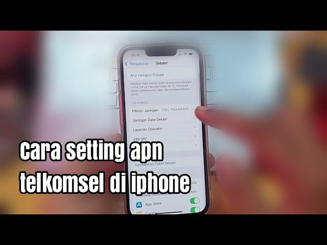 Cara setting apn telkomsel di iphone