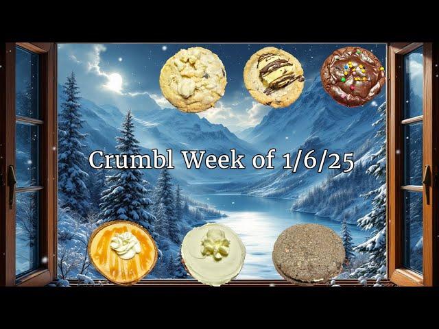 Watch us Rate Crumbl week of 1/6/25!  Which one will be the best, and which one just won't?