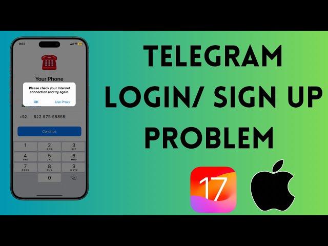 Telegram Please Check Your Internet Connection and Try Again | Telegram Login Problem | 2024