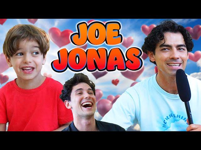 Joe Jonas gets interviewed BY KIDS | Recess Therapy