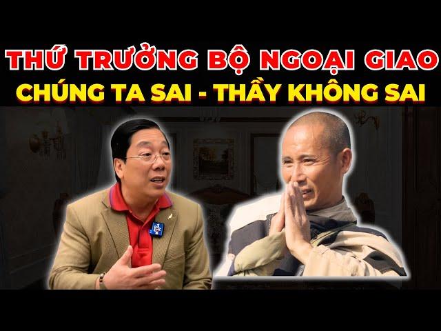 Bộ ngoại giao: Cựu Thứ trưởng nói gì sau sự việc tăng đoàn Thầy Minh Tuệ | Minh Triết Phật Giáo