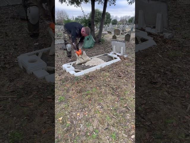 The grave cleaner #thegravecleaner #cleaning #asmr
