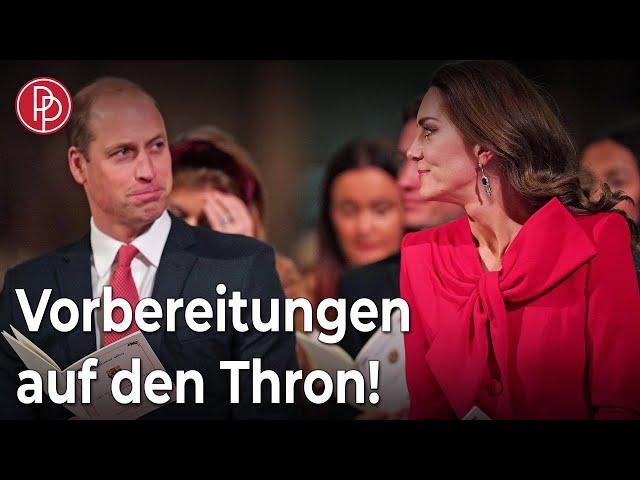 Früher als gedacht: William & Kate bereiten sich auf Thron vor | PROMIPOOL