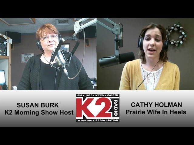 Prairie Wife In Heels on K2 Radio Morning Show