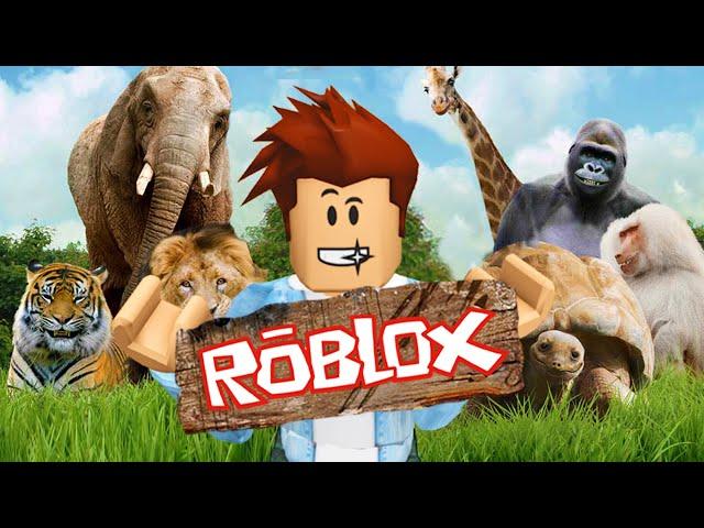 Симулятор ЗООПАРКА в Роблокс #1 Тайкон с Кидов в Zoo Tycoon ROBLOX