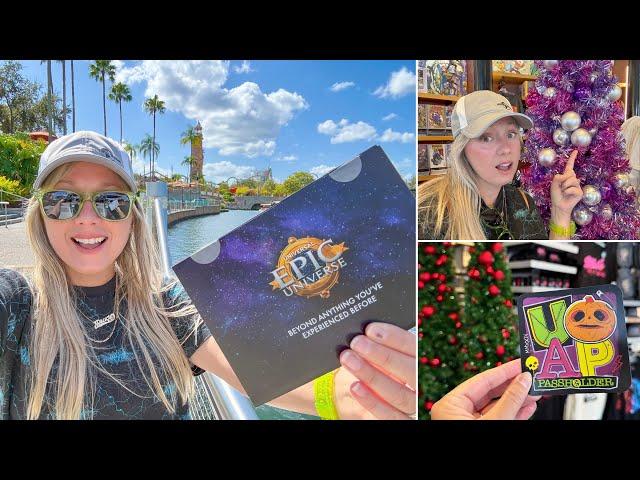 BIG Universal & Epic Universe NEWS + NEW Christmas in the Parks, New Merchandise, Experiences & MORE