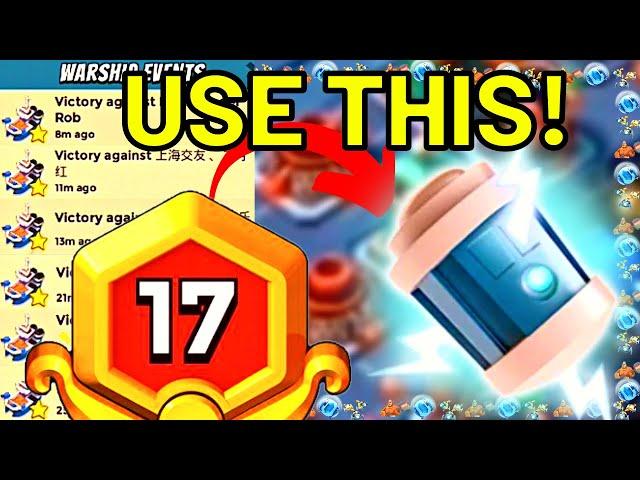 Boom Beach COPY THIS STRATEGY FAST in Warships Season 38 to Reach Rank 17 GOLD | 4 ER | Bane