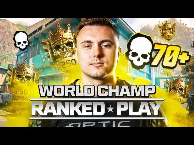 WORLD CHAMP DROPS 70+ KILLS (RANKED PLAY)