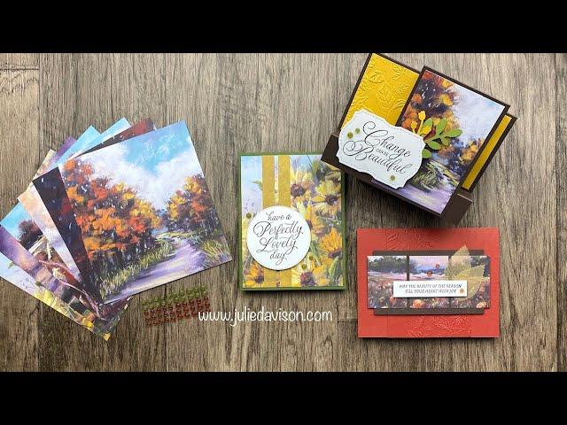 FREE CLASS! 3 Stampin' Up! Splendid Autumn Cards | September 2024 Bonus Project Kit