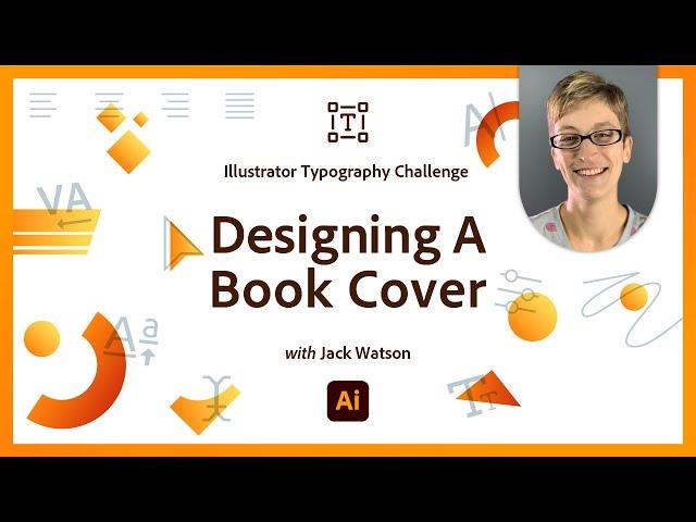 Design A Book Cover | Illustrator Typography Challenge