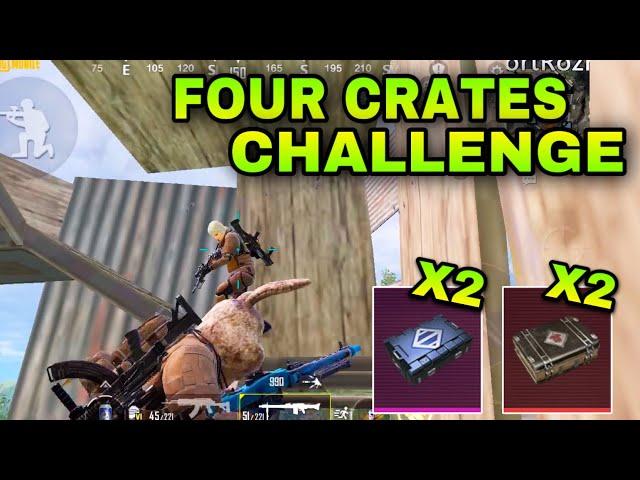 FOUR CRATES CHALLENGE #5 | Metro Royale Chapter 9 | МЕТРО РОЯЛЬ