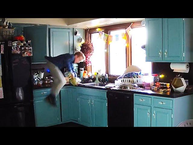 Caught in 4K!  Best Security Camera Fails of the Year!