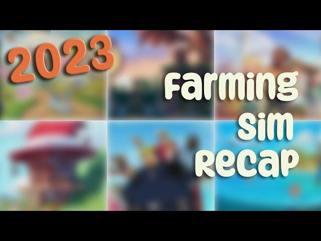 EVERY farming sim released in 2023