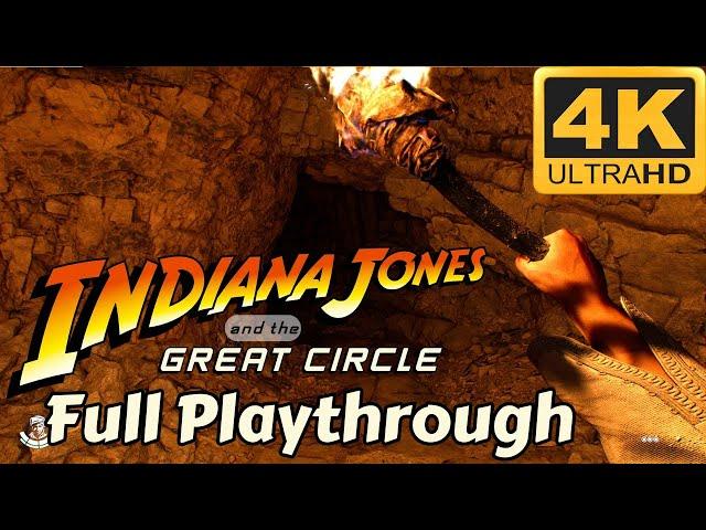 Indiana Jones and The Great Circle - Supreme Preset Playthrough, best moments, bugs, puzzles, all!