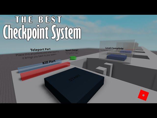 BEST CHECKPOINT SYSTEM ON ROBLOX [FREE] | EASY TO USE