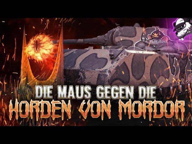 Die Maus gegen die Horden von Mordor [World of Tanks - Gameplay - Deutsch]