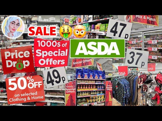 THE BIG ASDA SALE  50% OFF HOME & CLOTHING‼️Shop With Me  *be quick!*