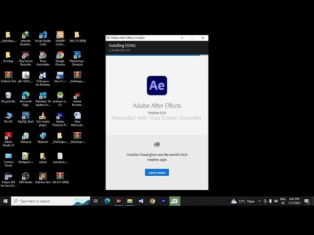 Install adobe after effect - طريقة تثبيت برنامج أدوبي أفترإفكت 2023