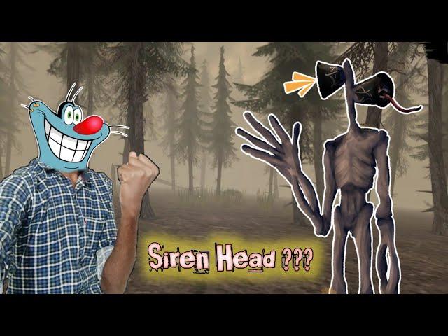 Siren Head ??? | Pipe Head Horror Game With Oggy and Jack