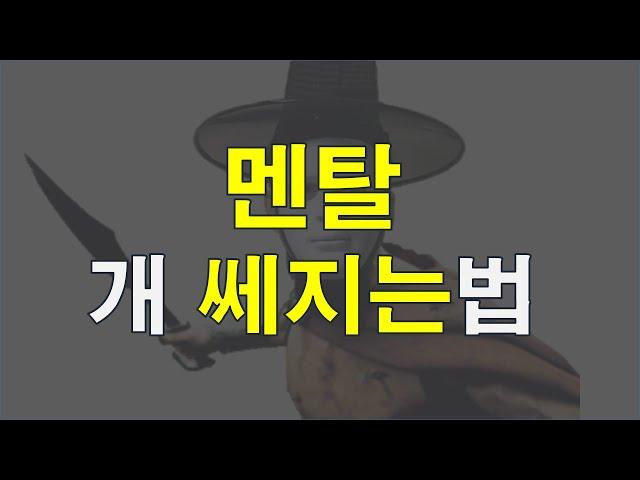 유리멘탈도 멘탈 개쎄지는 현실적인 방법