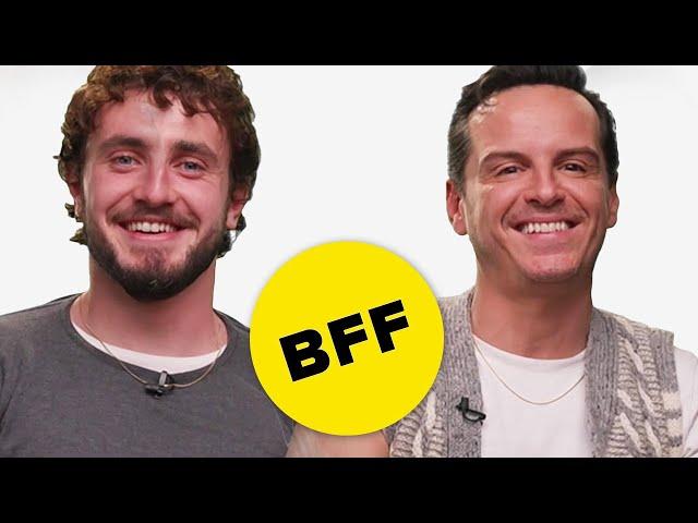 Paul Mescal and Andrew Scott Take The Co-Star Test