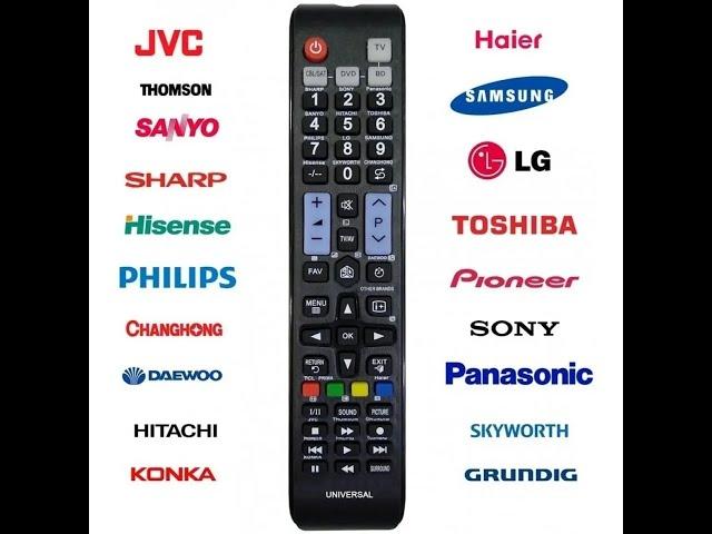 Configure Universal TV Control (Any Brand)