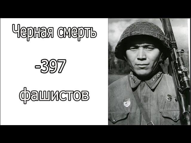 Снайпер по прозвищу «Черная смерть» уничтожил 397 фашистов