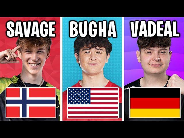 Best Fortnite Players From *EVERY* Country! (A to Z...)