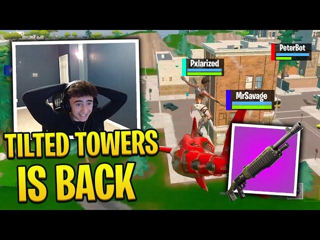 Pxlarized CLEANS UP Tilted Towers in OG Fortnite