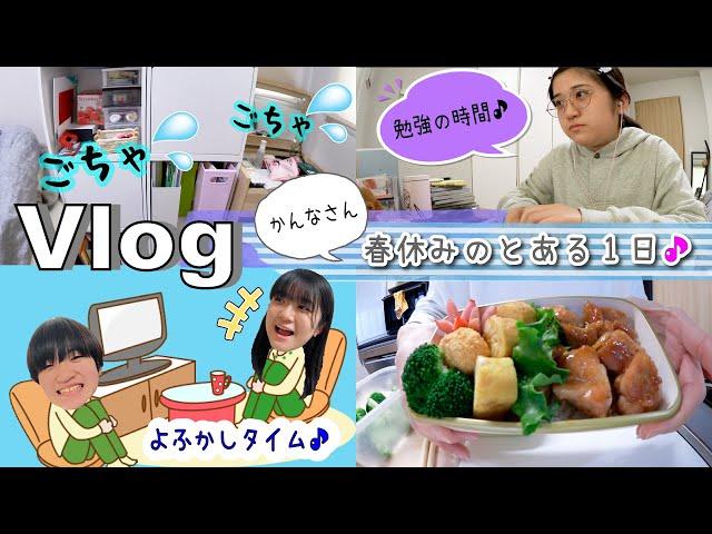 Vlogかんな春休みの1日ルーティーン　2022