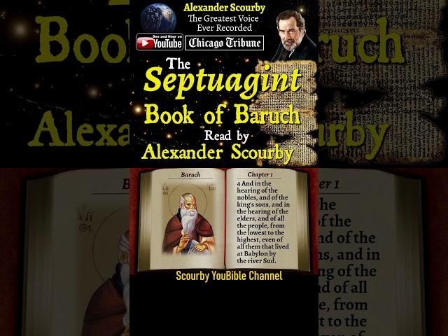 Book of Baruch  Short By Alexander Scourby | Audio & Text, God is Spirit Truth & Love #youtubeshorts