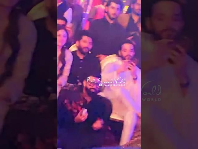 Bilal Saeed Wahaj Ali Spotted at Sarmad Qadeer's Brother Wedding #BilalSaeedWorld