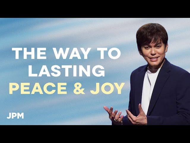 God’s Answer For Life’s Highs And Low | Joseph Prince Ministries